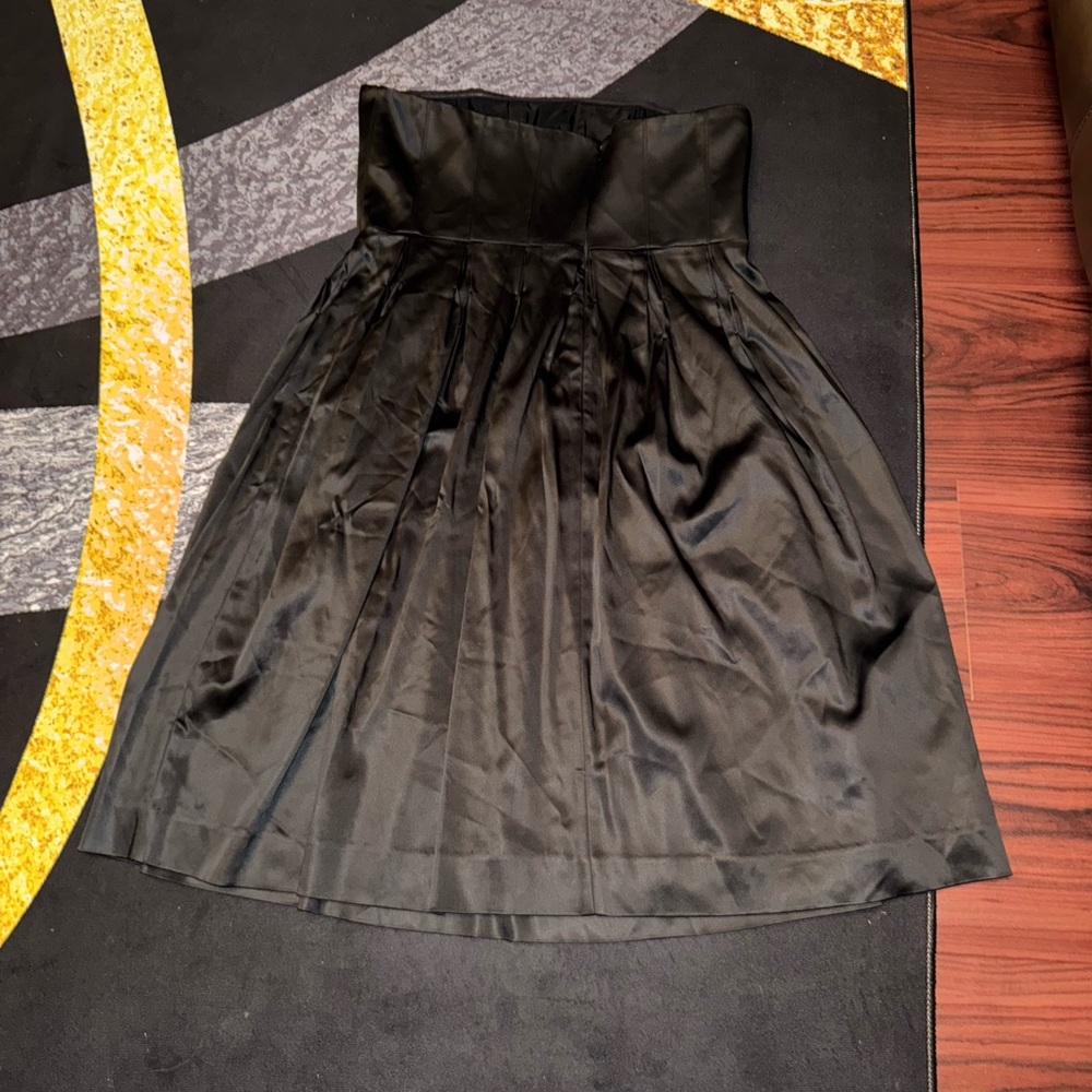 Calvin Klein Black strapless Mini Dress
